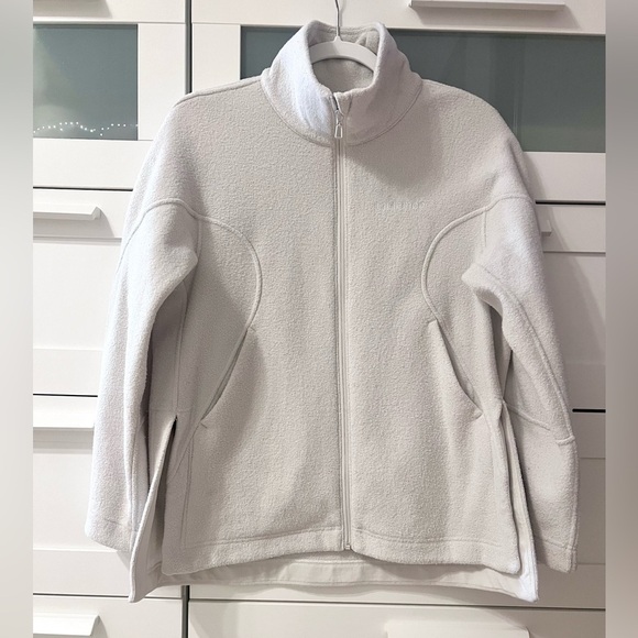 Lululemon Looped Terry Fleece Full Zip | Bone - Picture 5 of 8